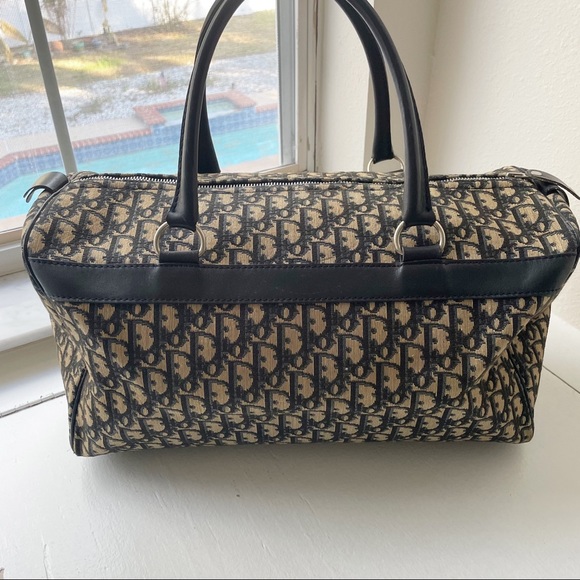 Dior Trotter Oblique Jacquard Baggages Boston/Weekend Bag - Picture 1 of 16